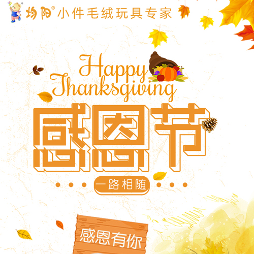 感恩节：感恩有你，遇见美好！